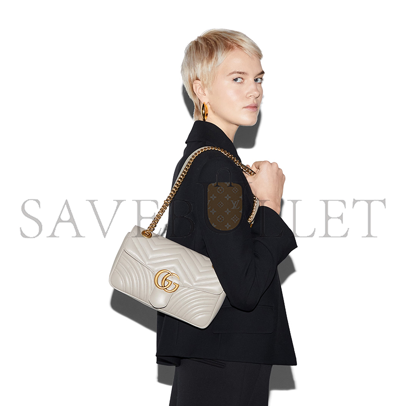GUCCI GG MARMONT MEDIUM SHOULDER BAG 443497 (26*15*7cm)